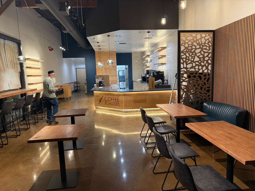 Chocolate Fish Livermore — construction in progress 1