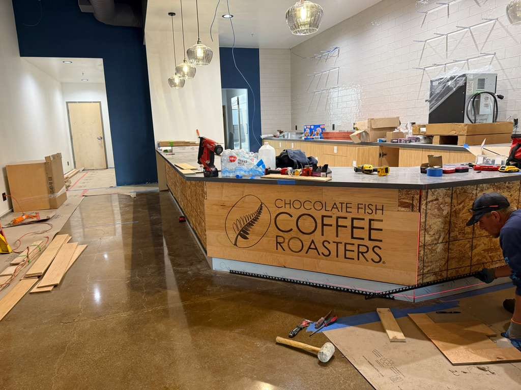 Chocolate Fish Livermore — construction in progress 3