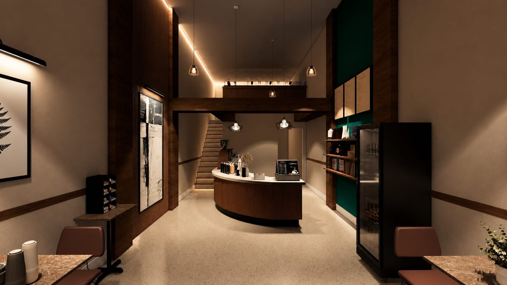 Chocolate Fish Modesto — render 1