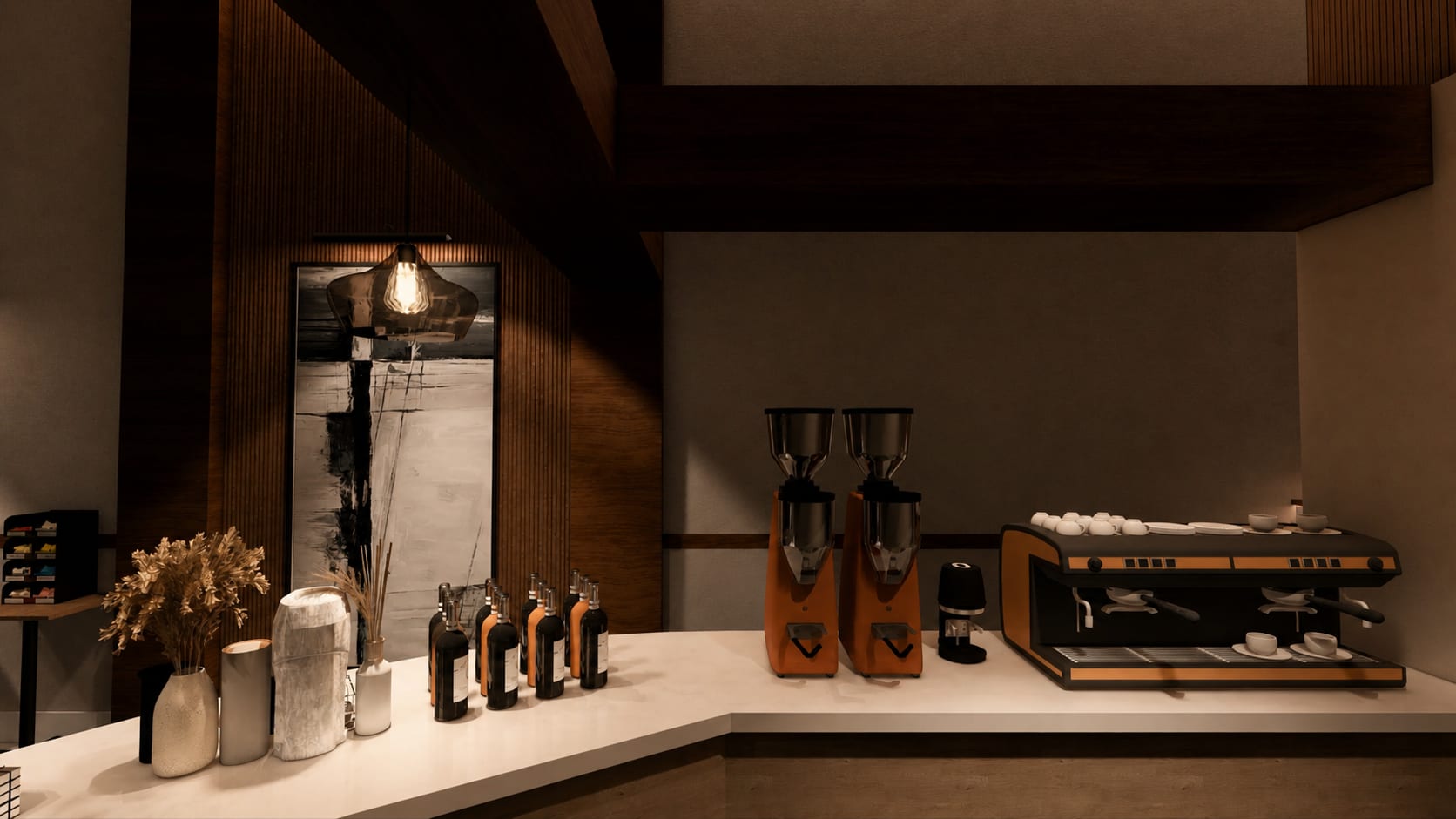 Chocolate Fish Modesto — render 3