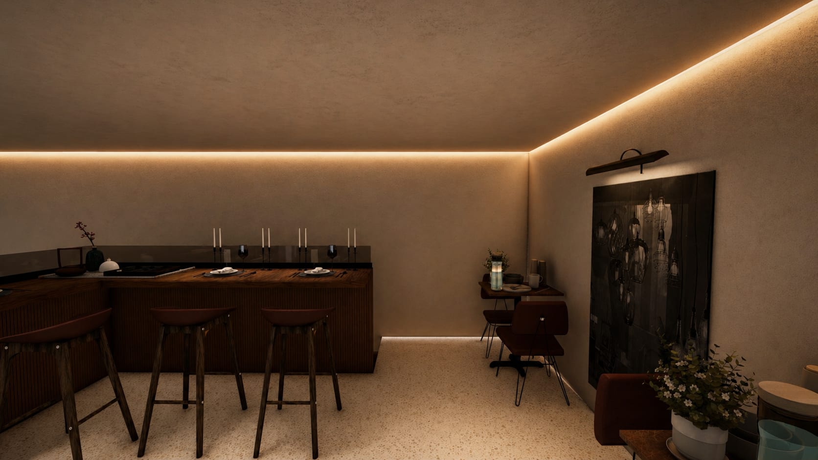 Chocolate Fish Modesto — render 4