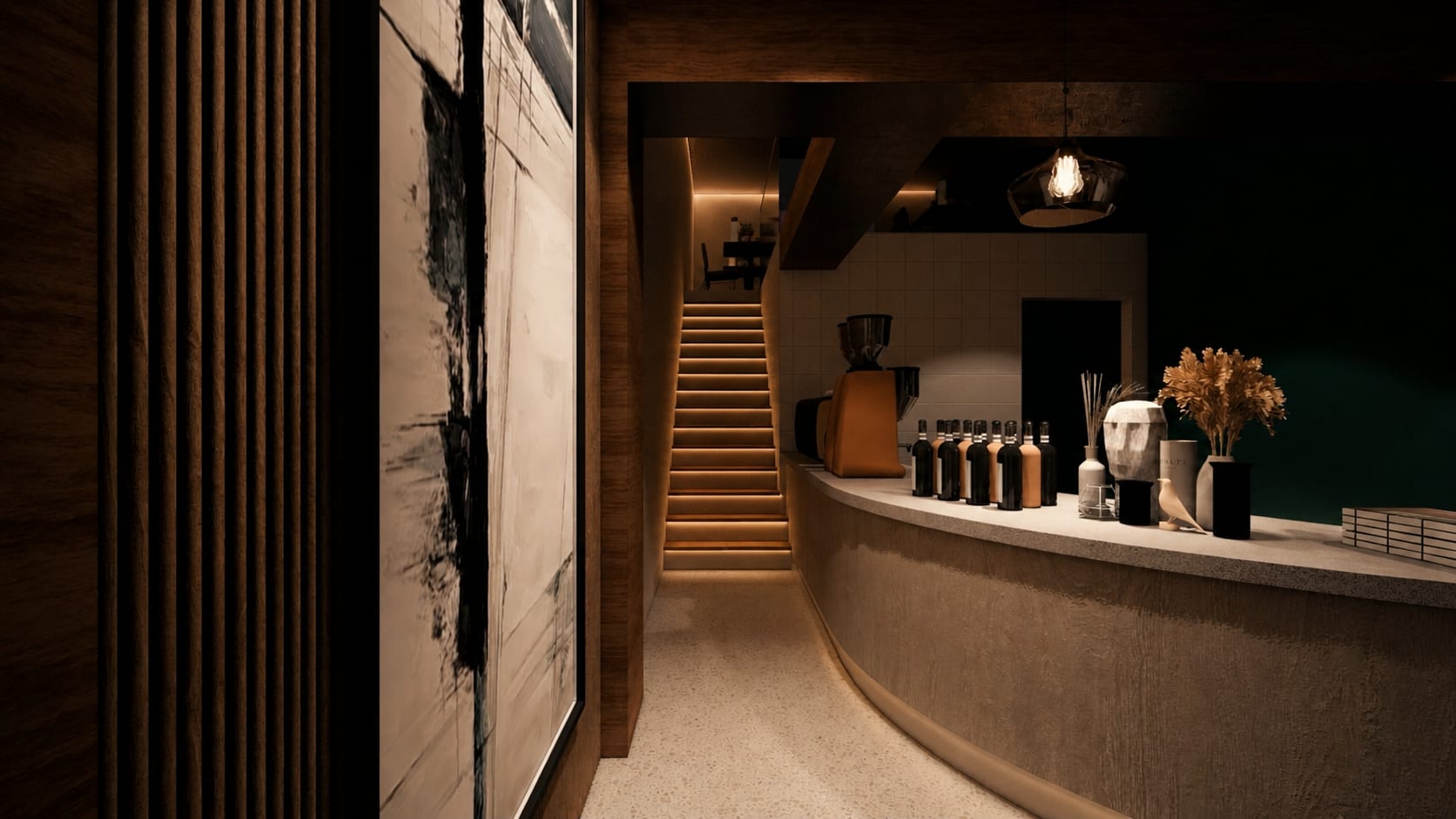 Chocolate Fish Modesto — render 5