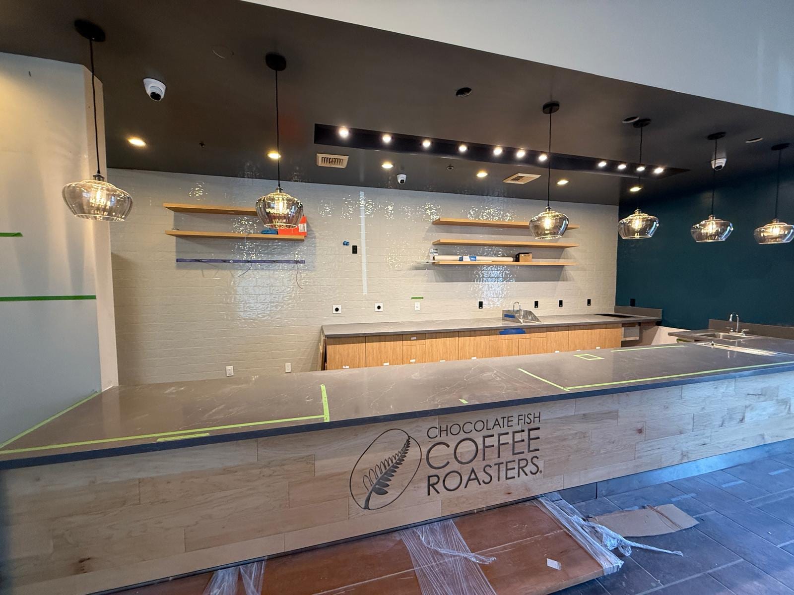 Chocolate Fish Sacramento — construction in progress 4