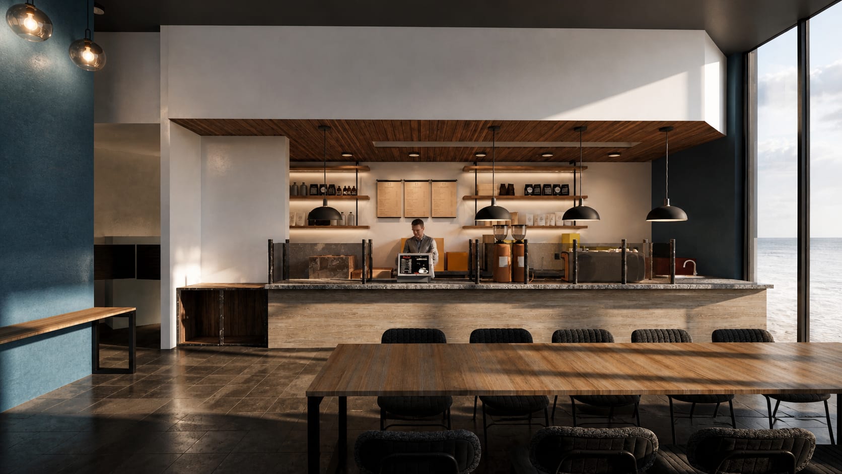 Chocolate Fish Sacramento — render 2