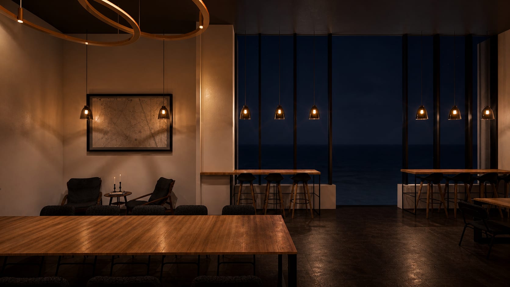 Chocolate Fish Sacramento — render 3